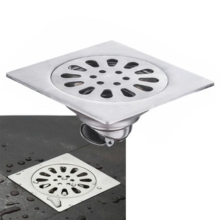 Phễu Thoát Nước Sàn Lọc Rác Nhà Tắm, Nhà Vệ Sinh SUS 304