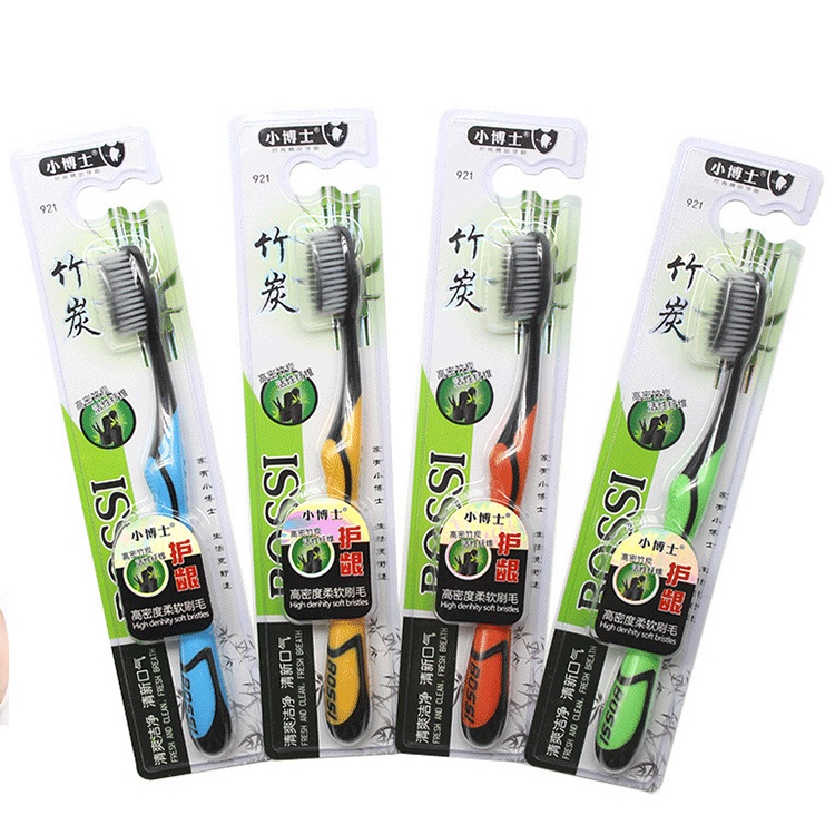 Bàn chải đánh răng Hàn Quốc than tre hoạt tính Bossi