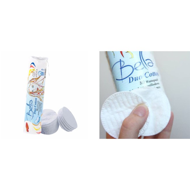 Bông Tẩy Trang Bella Due Cotton - Hà lan -