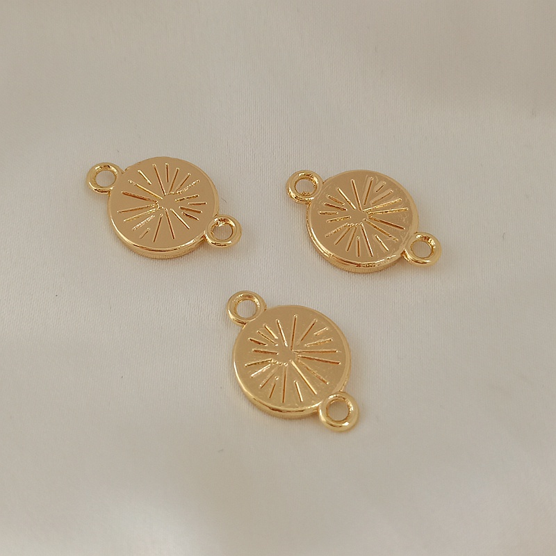 Khay Treo Nhẫn Bằng Đồng 14K Màu Vàng Kim Kèm Khay Để Đá Quý