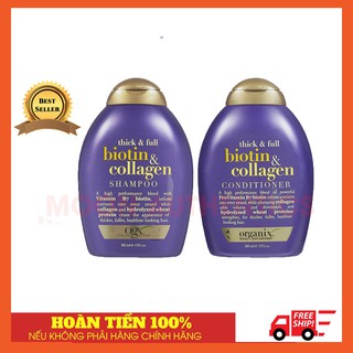 Cặp dầu gội dầu xả biotin & collagen