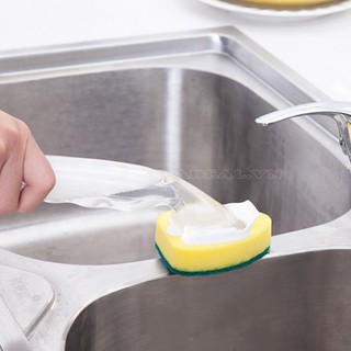 DỤNG CỤ CỌ RỬA ĐA NĂNG KÈM BÌNH ĐỰNG NƯỚC RỬA CHÉN
