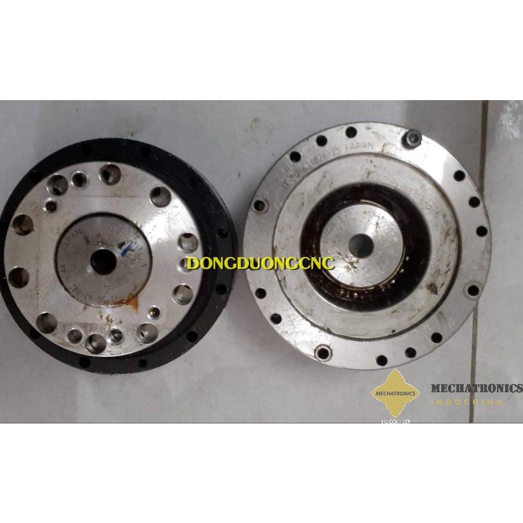 Giảm tốc harmonics size 17-50 dạng wave gear hàng siêu mỏng.