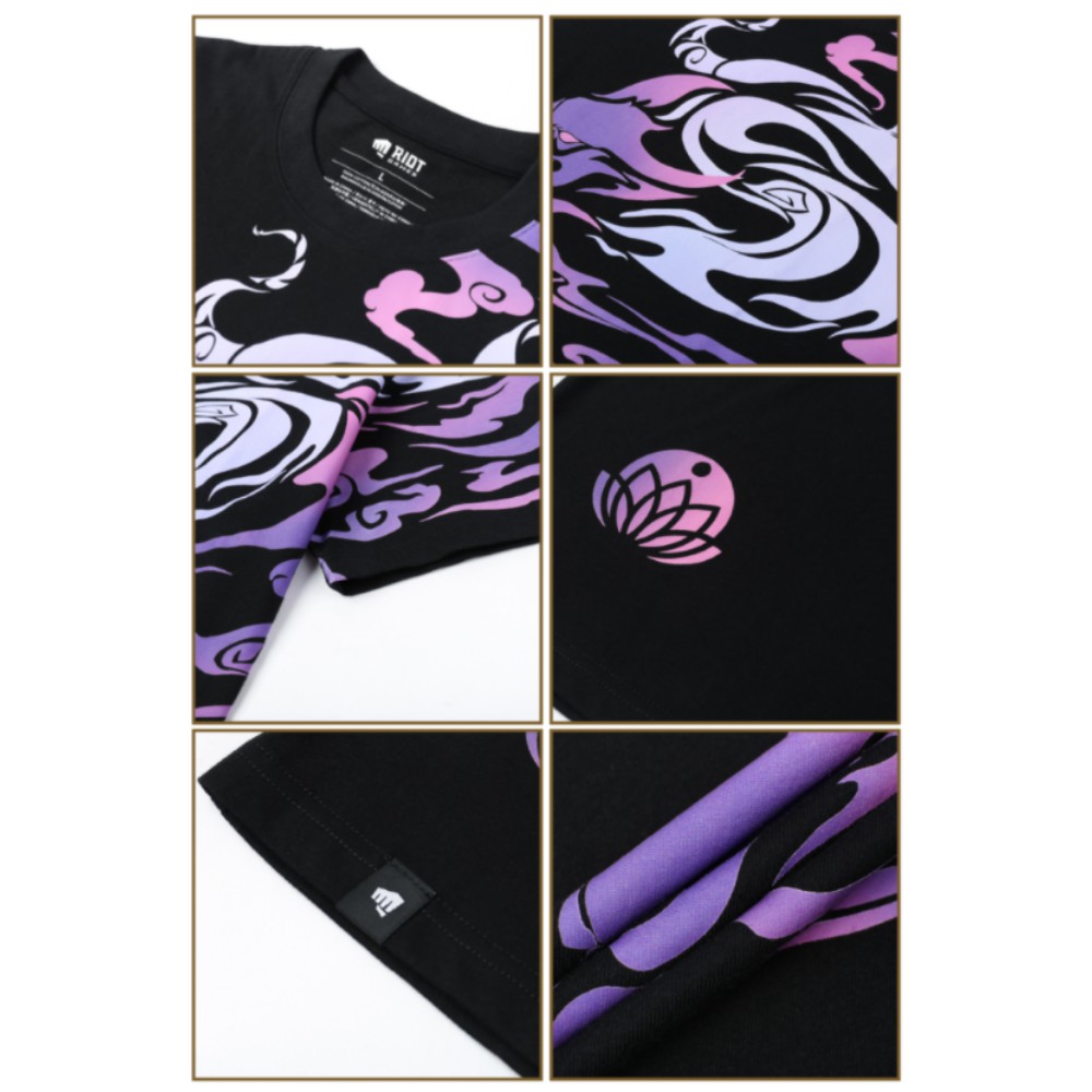 Áo phông Thresh & Ahri dòng Hoa Linh Lục Địa - Spirit Blossom Tee - Chính hãng Riot Games