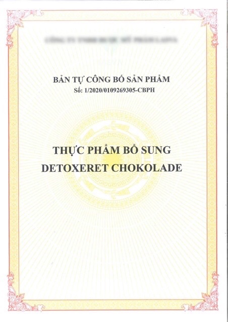 Kẹo socola giảm cân detoxeret chokolade | BigBuy360 - bigbuy360.vn