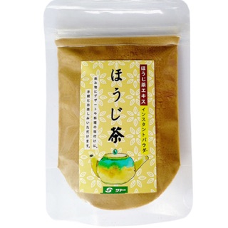 Bột Trà Rang Sato Hojicha Nhật Bản Uống Liền Không Đường