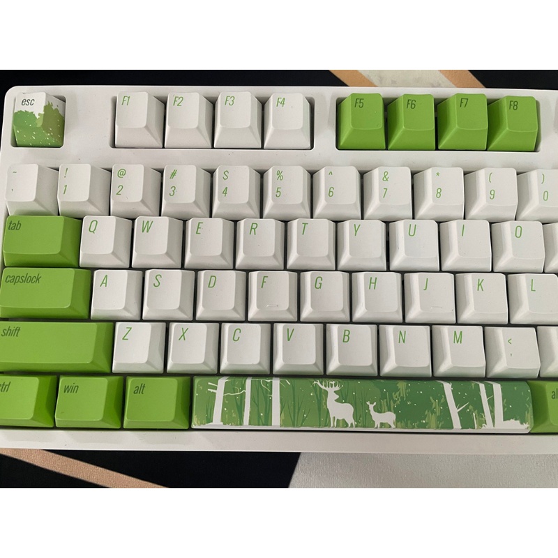 Bộ Phím Pbt Đo Chiều Cao Hình Khu Rừng Độc Đáo