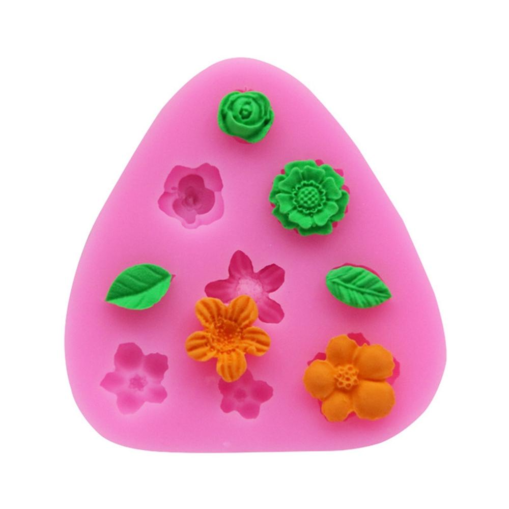 AUGUSTINA Khuôn Nướng Bánh Silicone Hình Hoa