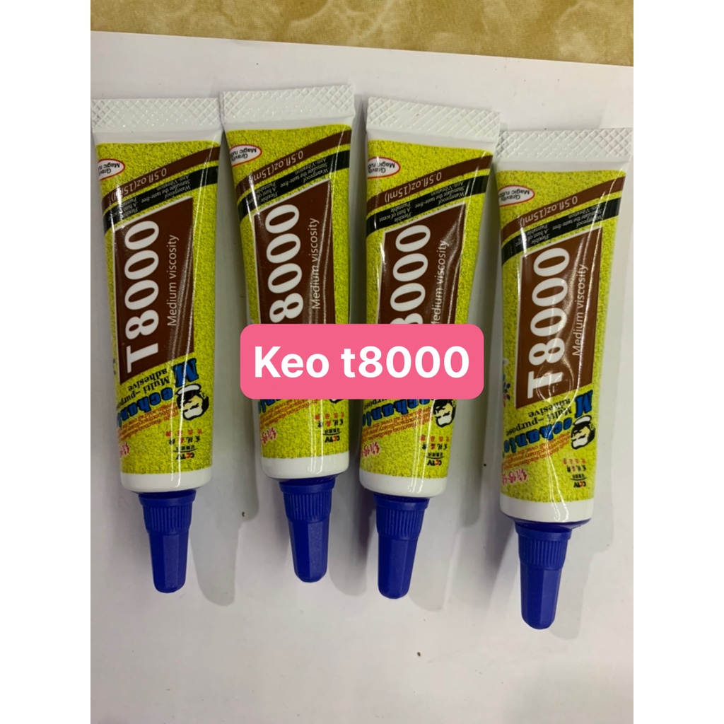 Keo dán viền màn hình T8000 15ML/ B7000 15ML/ B7000 9ML/ B7000 3ML