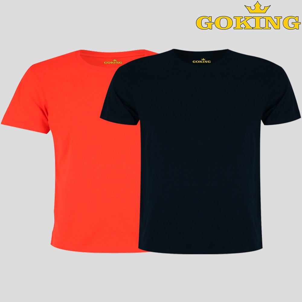 Combo 2 Áo thun trẻ em thoát nhiệt cho bé trai bé gái. Áo thun Goking cao cấp 100% cotton thoáng mát