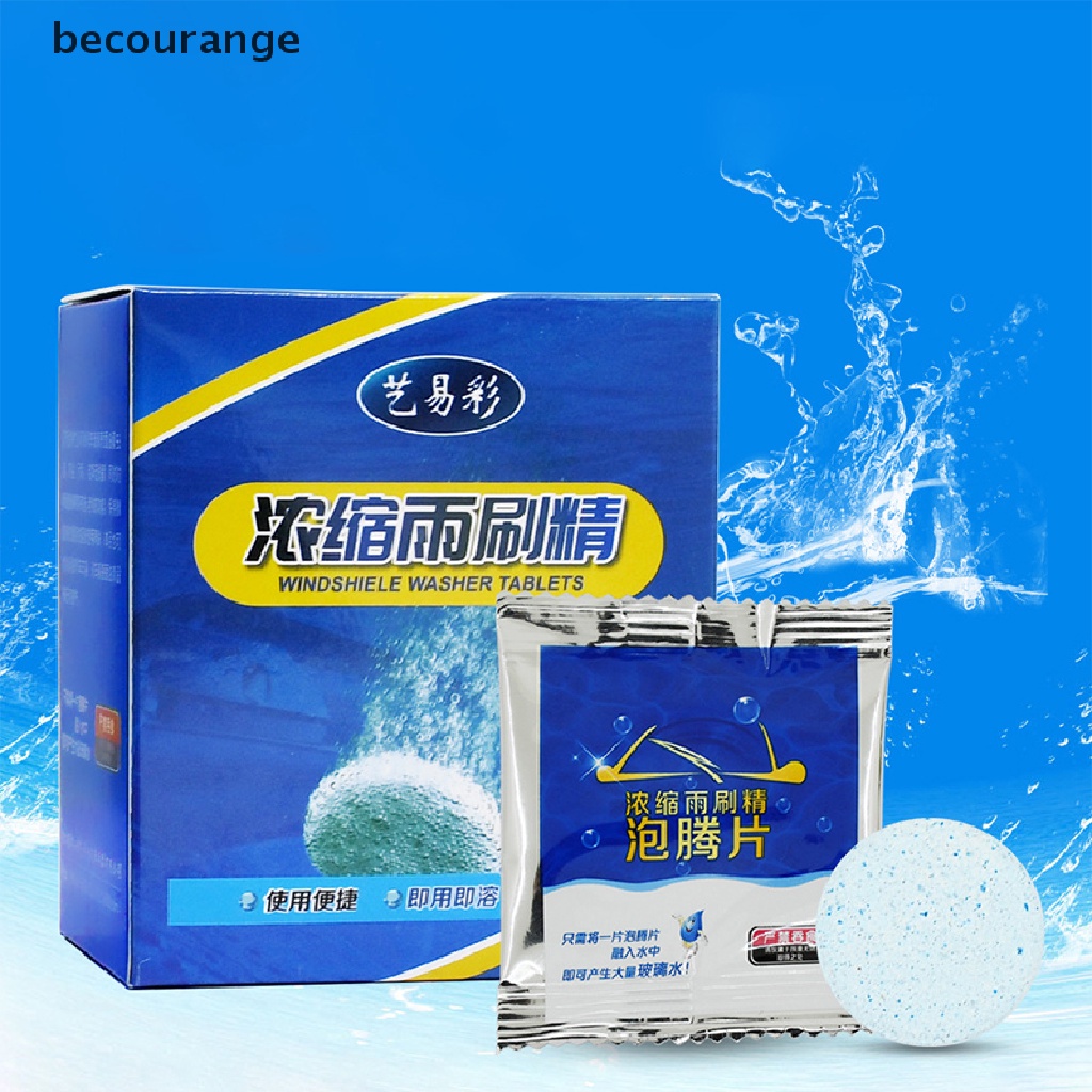 10 Viên sủi vệ sinh kính chắn gió xe hơi tiện lợi
