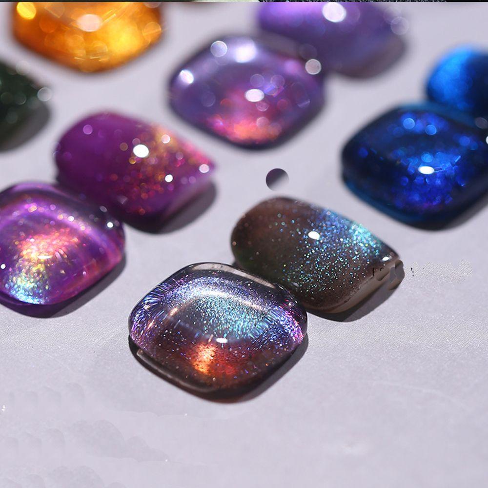 Gel UV Mắt Mèo Nhiều Màu Sắc Lấp Lánh