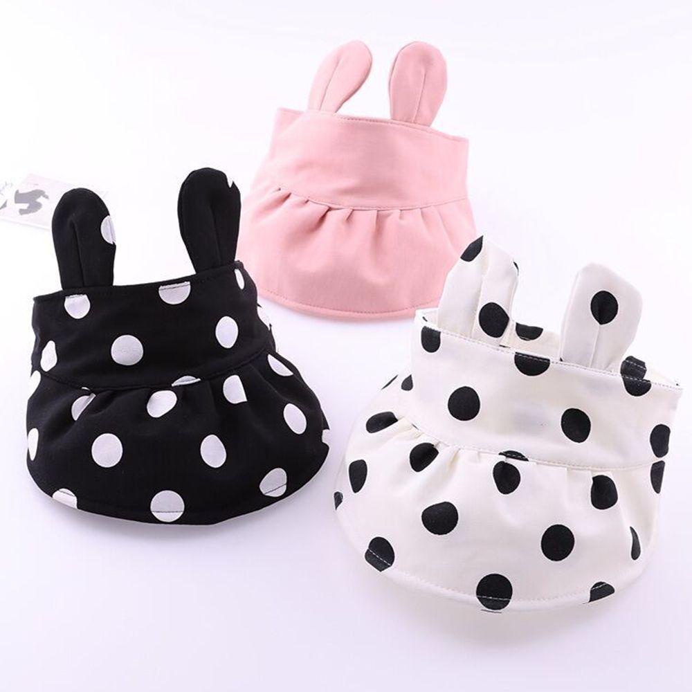 Mũ Rộng Vành Thoáng Khí Hình Tai Thỏ Dễ Thương