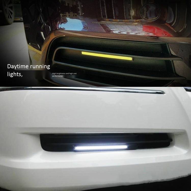 Đèn LED sử dụng ban ngày siêu mỏng 17cm chống thấm nước 12V dành cho xe hơi