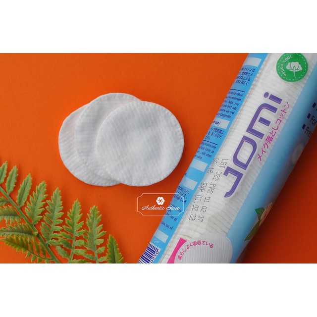 Bông tẩy trang Jomi Cotton Pads Nhật Bản 120 miếng