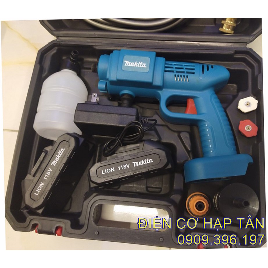 MÁY RỬA XE CẦM TAY MAKITA 118V - MÁY RỬA XE GIA ĐÌNH - MÁY XỊT TƯỚI HOA , MÁY VỆ SINH MÁY LẠNH , RỬA SÂN