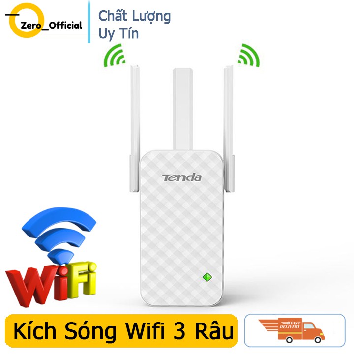 Bộ kích sóng Wifi Tenda A12 ba râu,kích sóng wifi 3 râu cực khỏe bảo hành chính hãng tại Zero shop | BigBuy360 - bigbuy360.vn