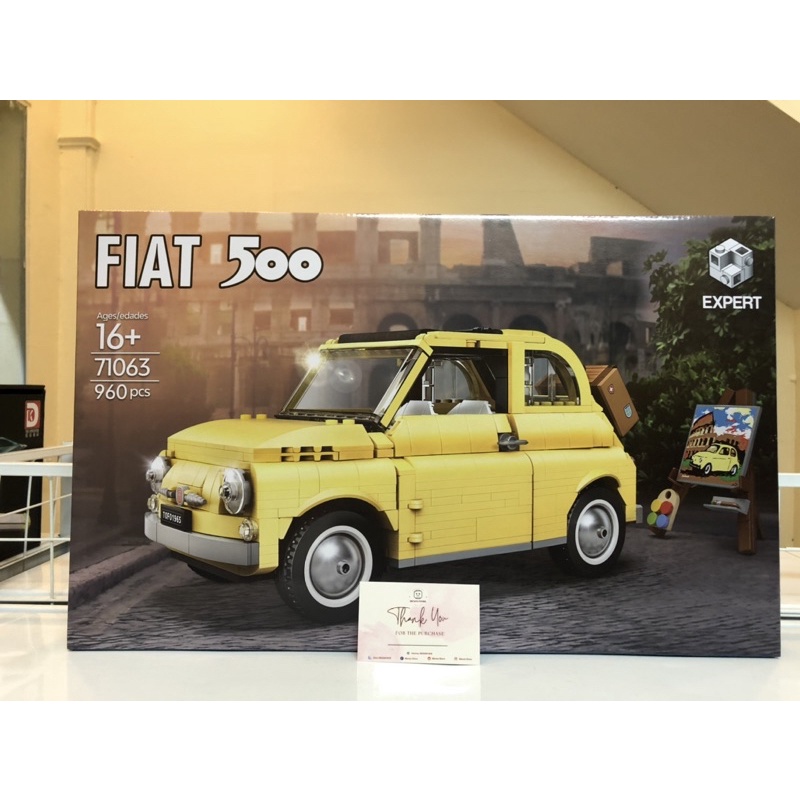 Đồ chơi lắp ráp 71063 10271 Mô hình xe F.i.a.t 500