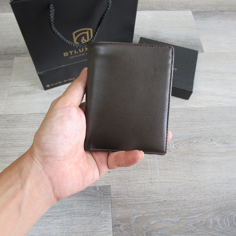 Ví nam Fantastic, da bò Nappa cao cấp, mềm mịn, độ bền cao, bảo hành 12 tháng, Thương hiệu BTLUXURY