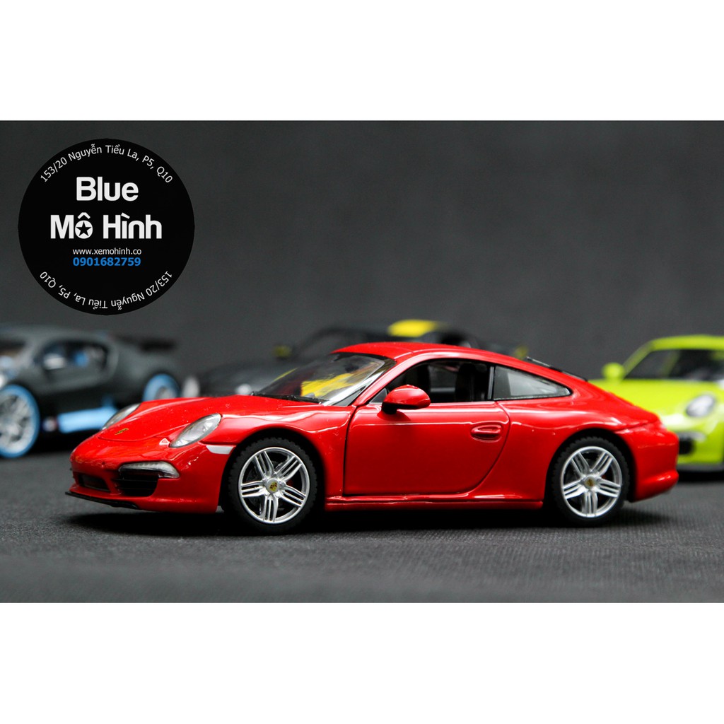 Xe mô hình Porsche 911 Carrera S 1:24