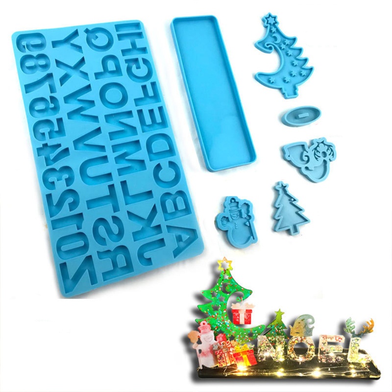 Khuôn Làm Mặt Vòng cổ Bằng Nhựa Resin UV DIY