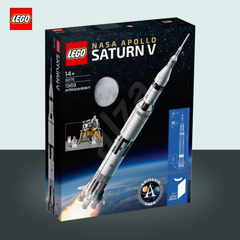 Đồ chơi xếp hình LEGO / Lego 92176 Apollo Saturn V Space Rocket Boy Boy Toy