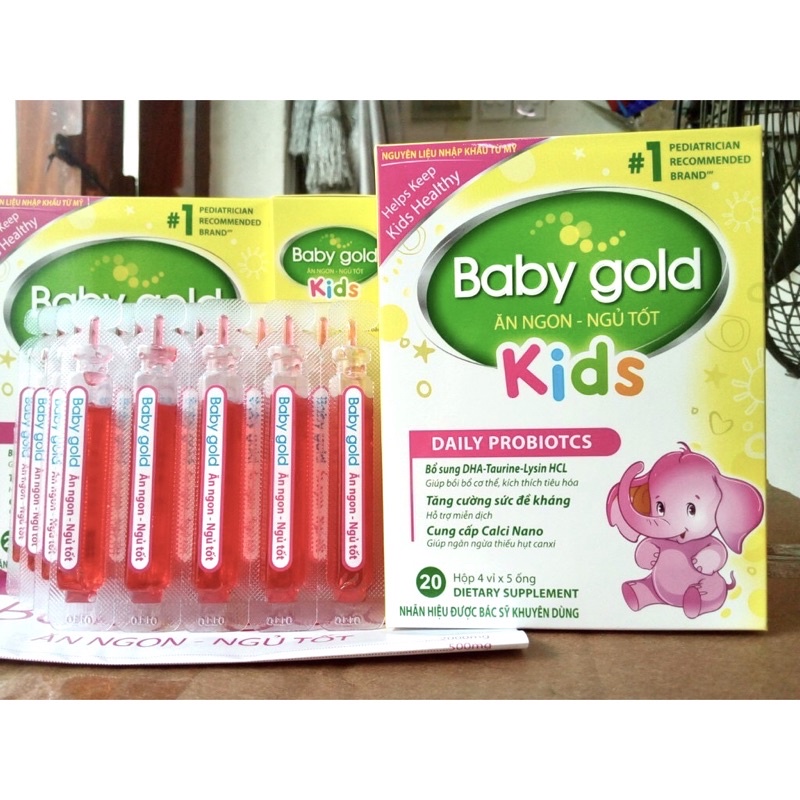 BAYBY GOLD KID_ ỐNG UỐNG BỔ GIÚP TRẺ ĂN NGON, NGỦ NGON