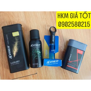 Combo Tắm Gội Xịt Khử Mùi X-men