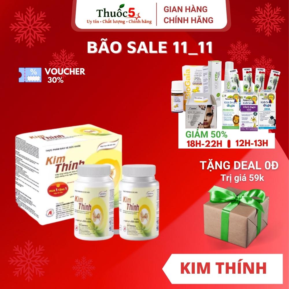 [GIÁ GỐC] Kim Thính giảm ù tai, tăng cường thính lực hộp 180 viên