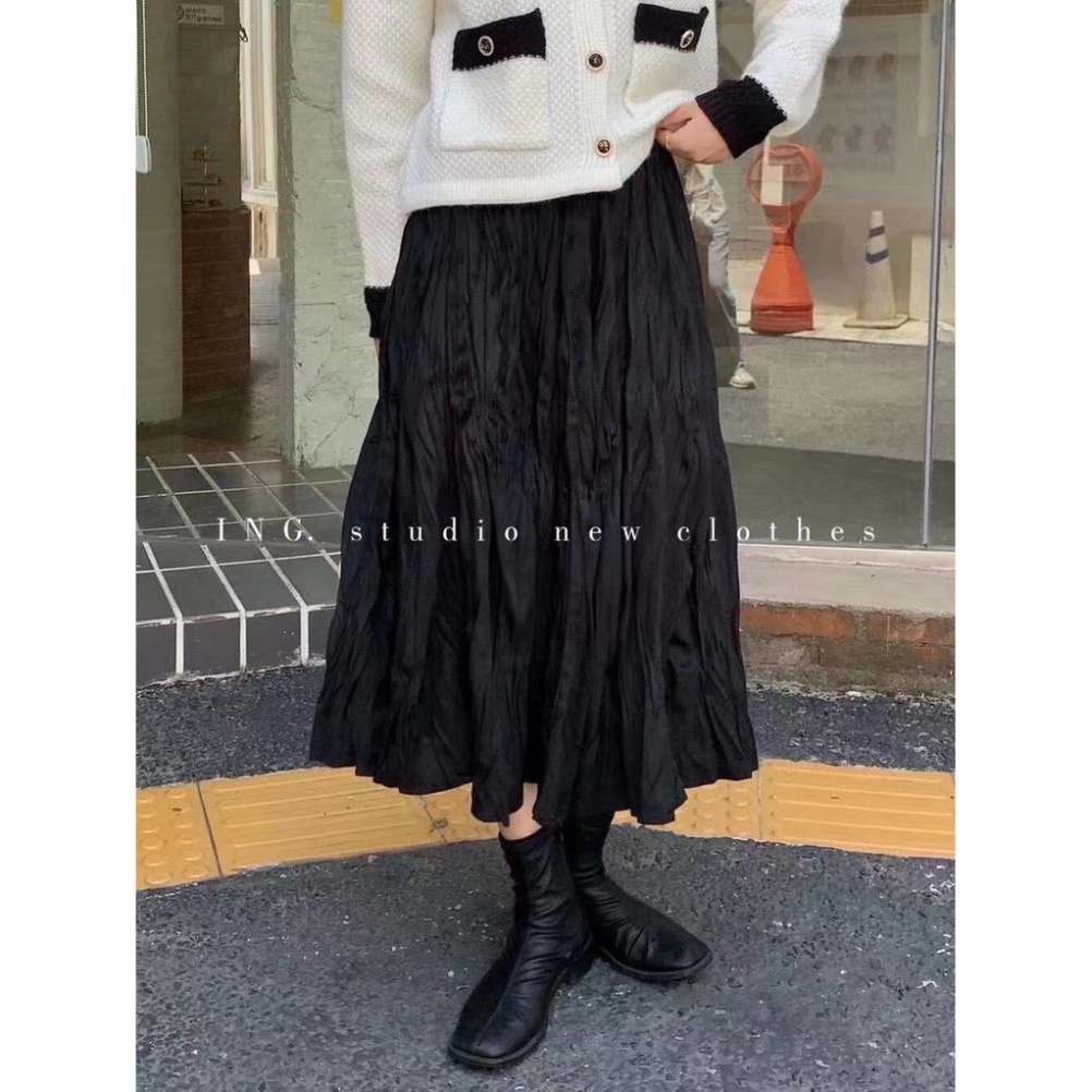 ⚡[ TOP BÁN CHẠY ] Chân váy nhung cạp chun freesize chất cực đẹp [ ẢNH THẬT ] 💯 | BigBuy360 - bigbuy360.vn