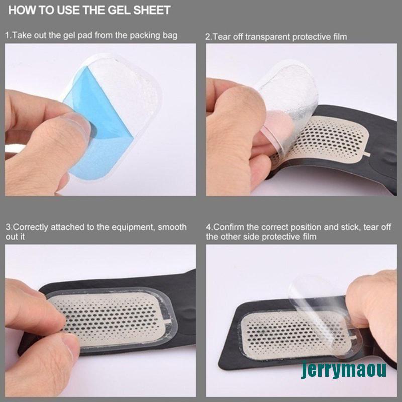 [JERM] Trainer Replacement Gel Sheet EMS Abs Trainer Muscle Gel Pad Waist Trimmer Belt  RAOU