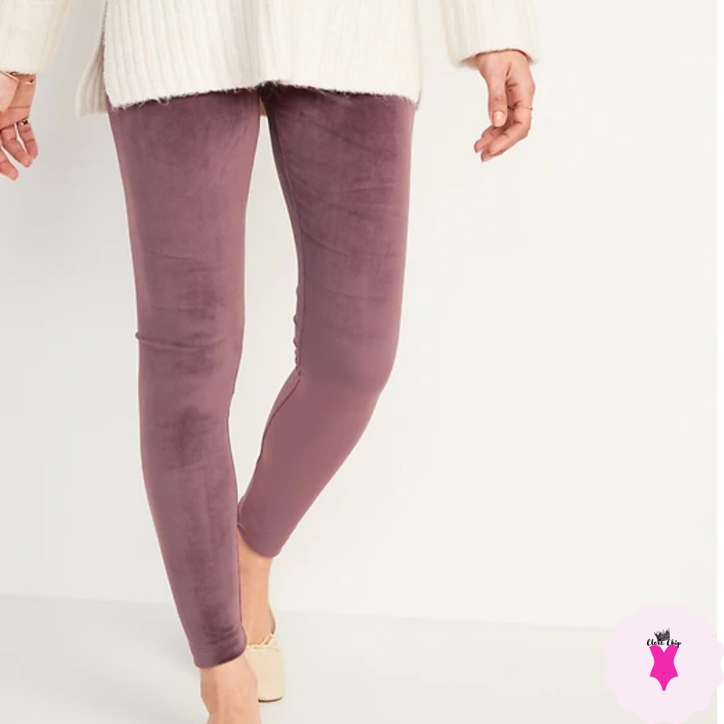 Quần legging cạp cao nữ dư chính hãng O.L.D.NAVY siêu mềm mại, quyến rũ, tôn dáng ClaraChip