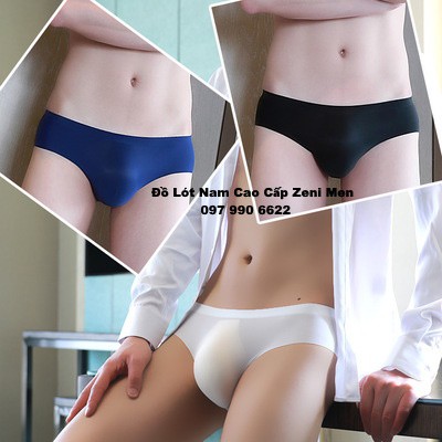 combo 3 quần sịp tam giác nam- sịp đúc thun lạnh-màu giao ngẫu nhiên, chọn màu inbox