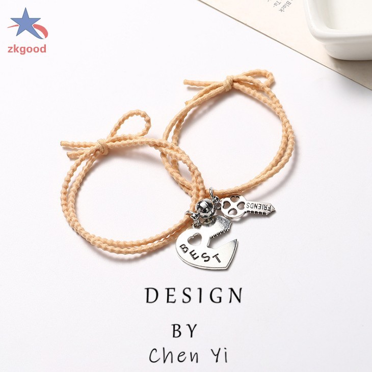 Vòng Đeo Tay Nam Châm Cá Tính Cho Cặp Đôi Phối Mặt Hình Rainbow Phi Hành Gia Thời Trang Phong Cách Retro Hàn Quốc Khóa Tình Yêu Cho Cặp Đôi | BigBuy360 - bigbuy360.vn