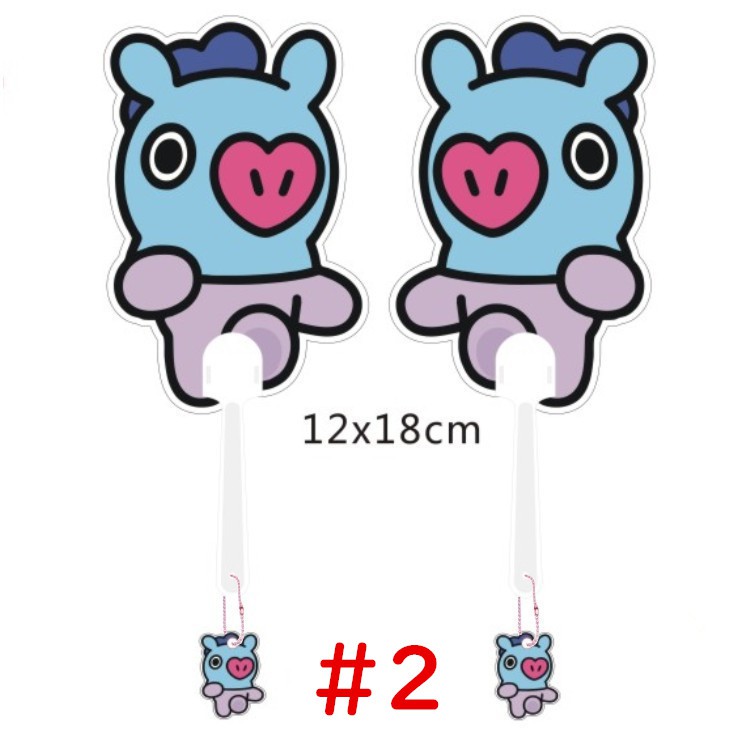 Quạt Cầm Tay Mini Hình Bts Bt21