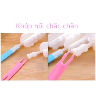 Cây bọt biển cọ rửa ly , bình sữa ...