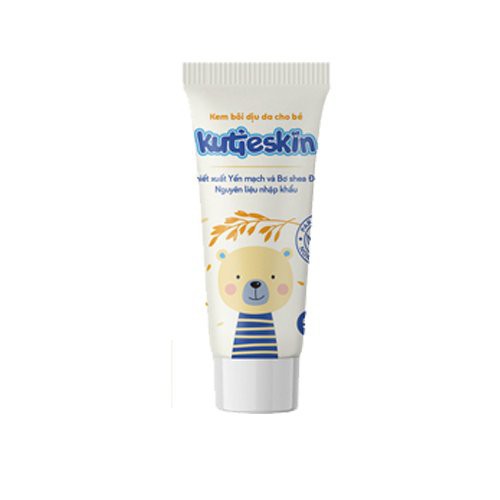 (Sản phẩm trải nghiệm ) Kutieskin 5gr kem bôi dịu da cho bé bị muỗi đốt côn trùng cắn rôm sảy hoàn toàn thiên nhiên