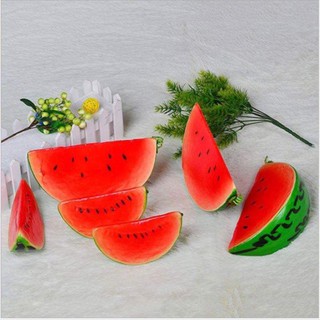 dưa hấu miếng 16 cm trai cay gia bay trang tri chụp decor