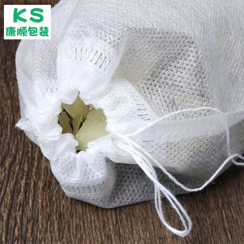 Túi lọc thảo dược bằng vải không dệt, có dây buộc, 12x16cm, 100 túi/sp - LOKING