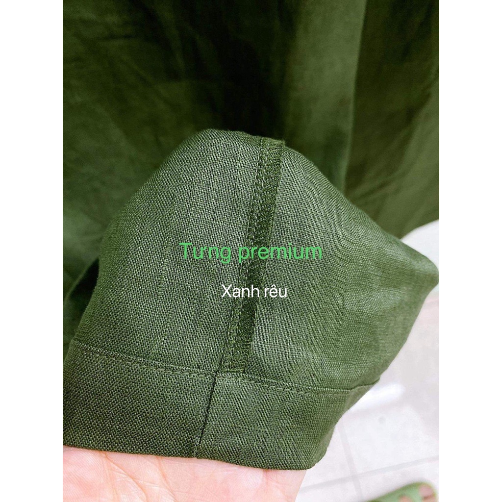 JUNE LINEN Q08 - Quần Baggy LINEN TƯNG PREMIUM Nhiều màu. BIGSIZE