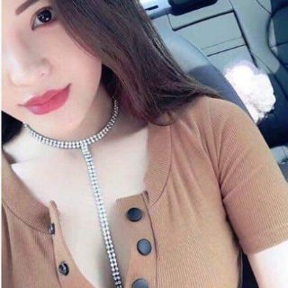 Choker Đá 1 Tầng Cao Cấp