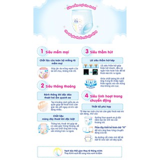 Tã/bỉm quần Merries size XXL - 32 miếng (Cho bé 15 - 28kg)