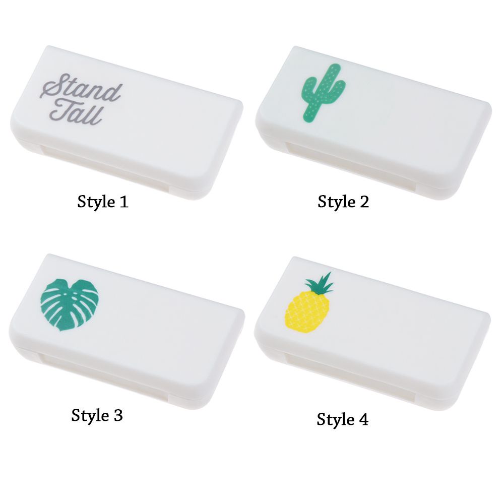 Hộp đựng thuốc mini 3 ngăn chống bụi mang đi du lịch tiện lợi