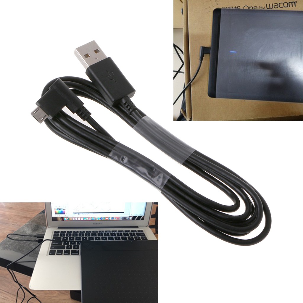 Dây cáp sạc máy tính bảng vẽ kỹ thuật số Wacom USB cho CTL471, CTH680