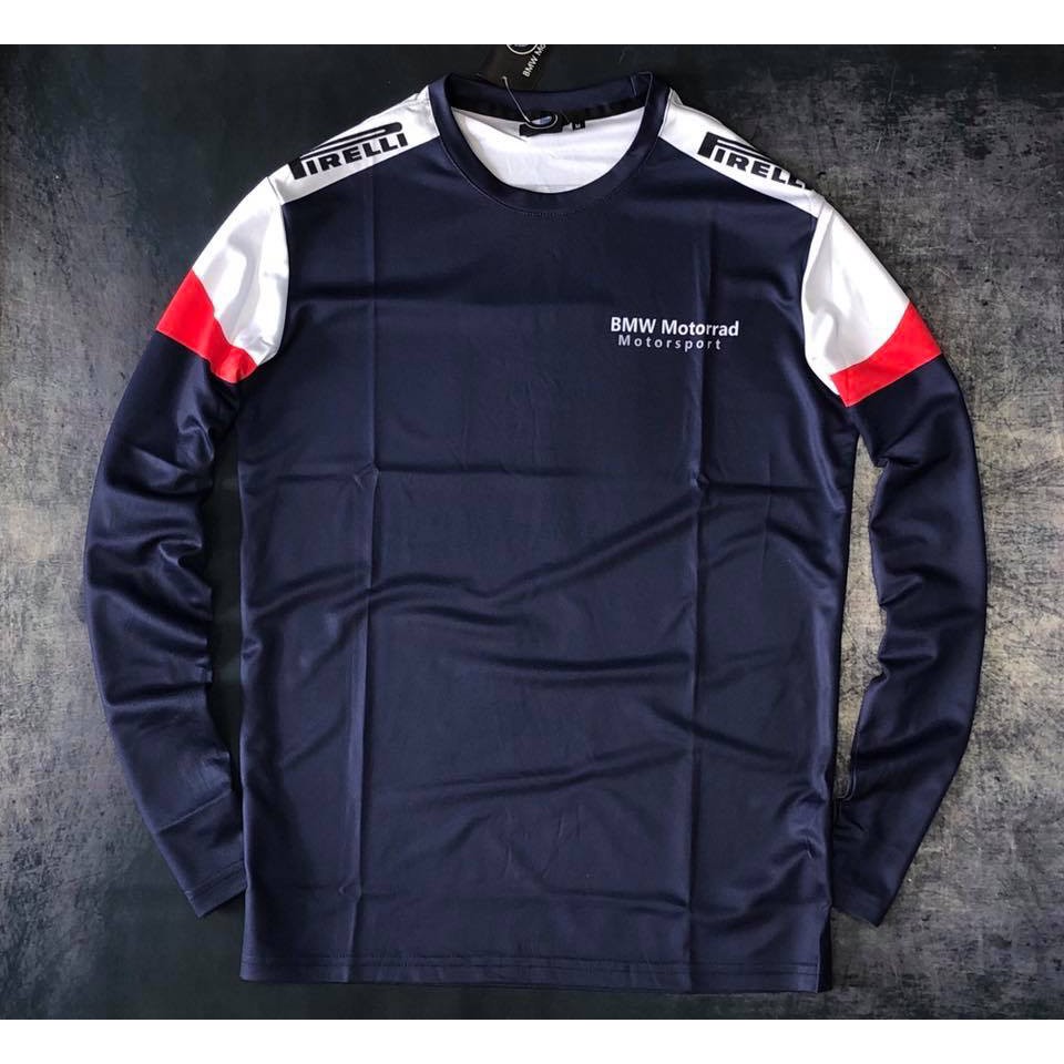 Áo thun đua xe BMW tay dài