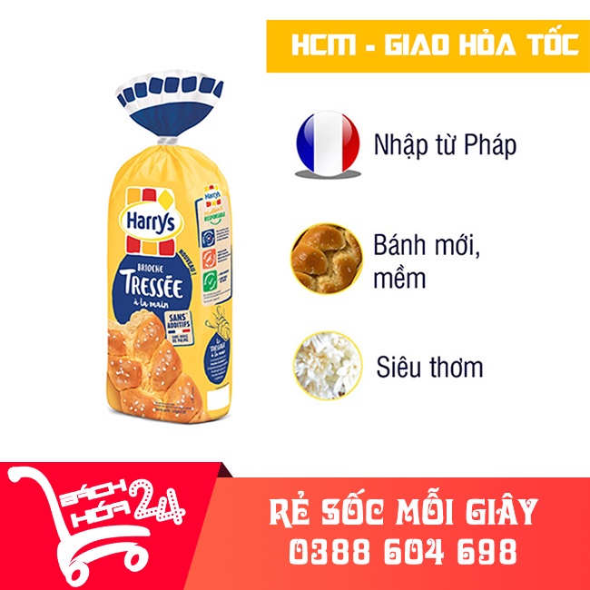 Bánh mì hoa cúc Pháp Harrys Date mới [CHÍNH HÃNG]