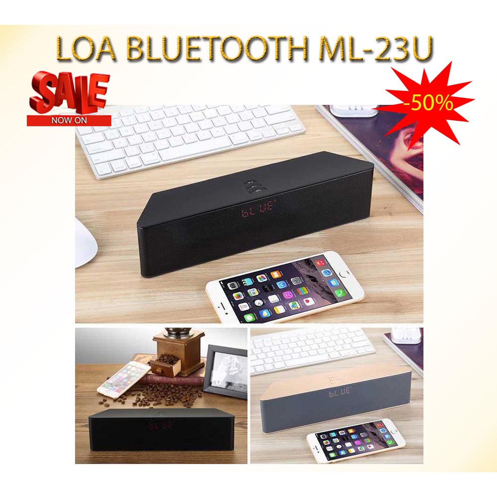 LOA BLUETOOTH SIÊU TRẦM ML-23U, Âm thanh chất lượng cao