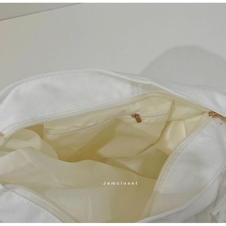 Túi Vải Trơn Nữ Tui Thời Trang Basic Tiện Lợi Phong Cách Hàn Túi 1 Quai - 6467 Gous Official