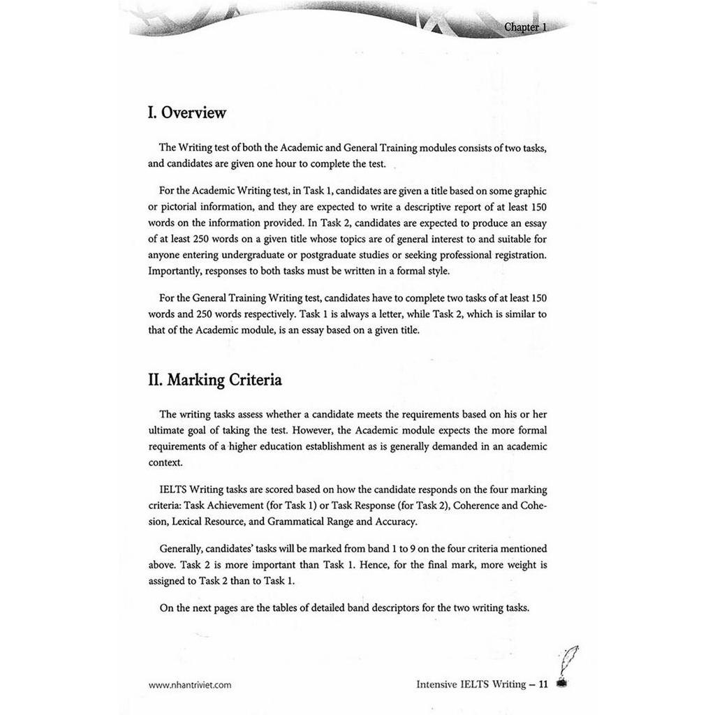 Sách Intensive Ielts Writing