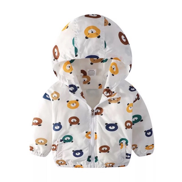 Áo khoác gió, khoác nhẹ cho bé, chất đẹp
